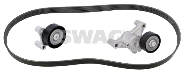 SWAG 33 10 9638 V-Ribbed Belt Set